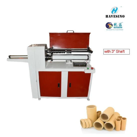 Machine de découpe de noyau de papier efficace, coupe-rouleau de papier